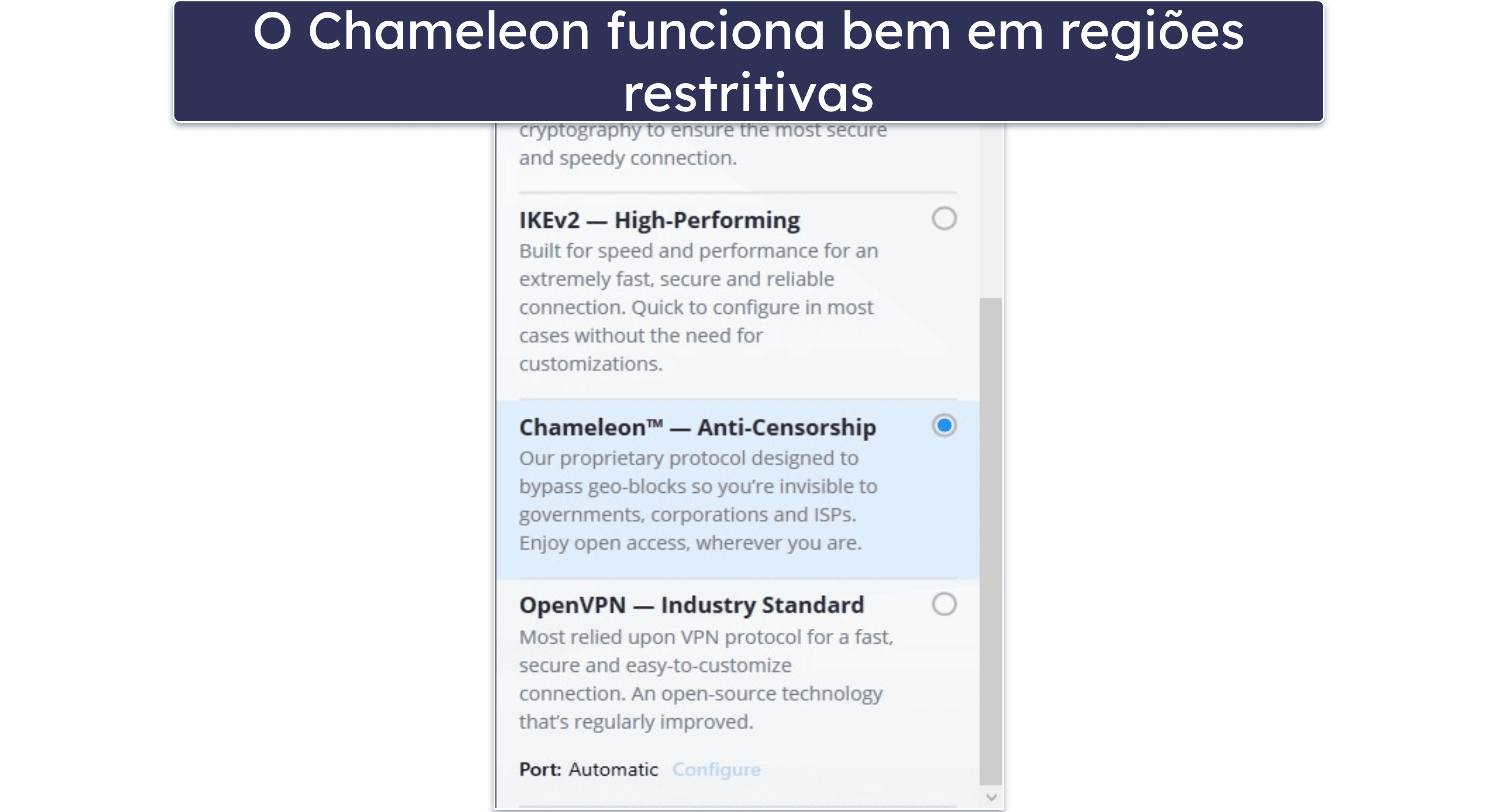 9. VyprVPN: Ótimo para contornar censura