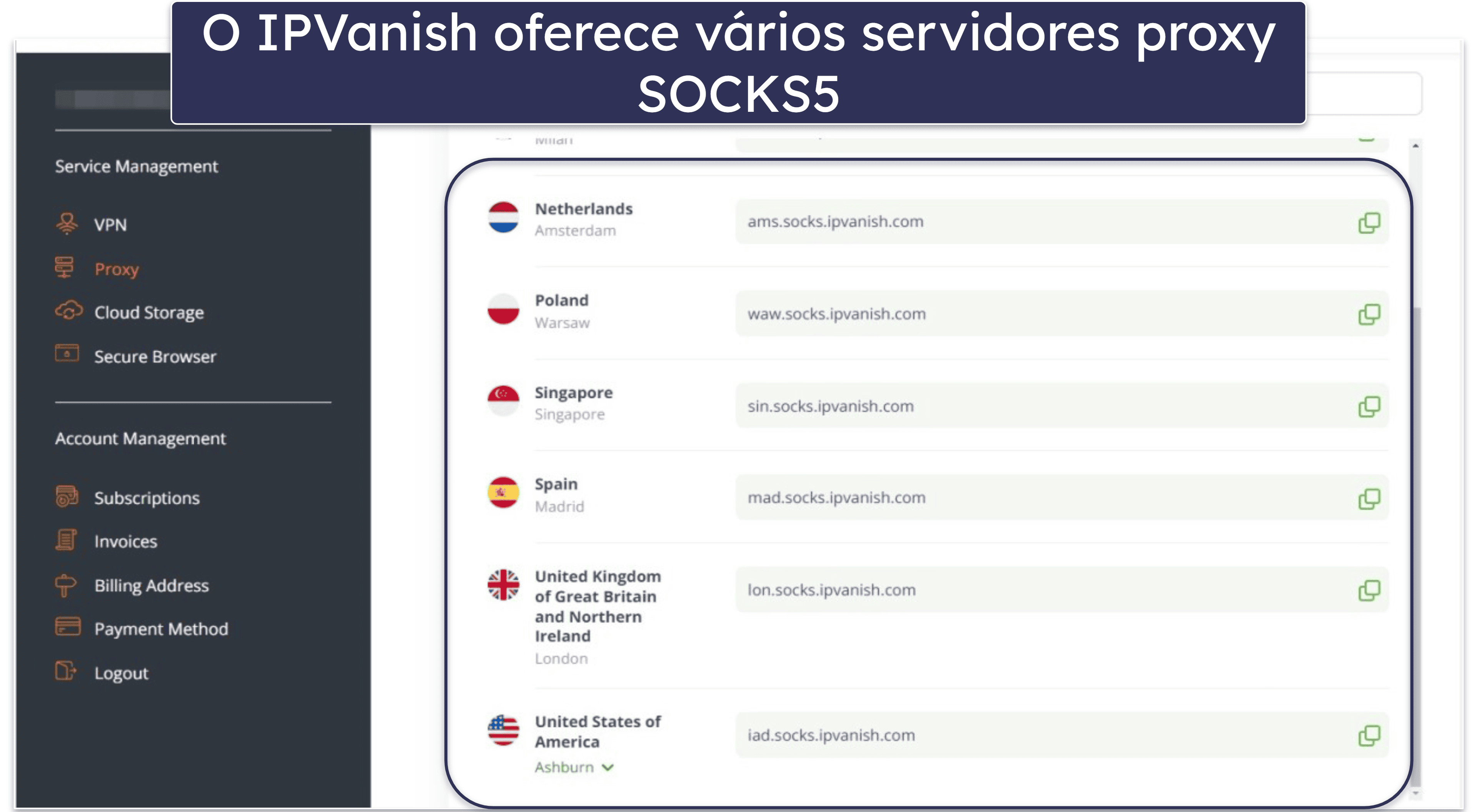7. IPVanish: Boa opção para baixar torrents