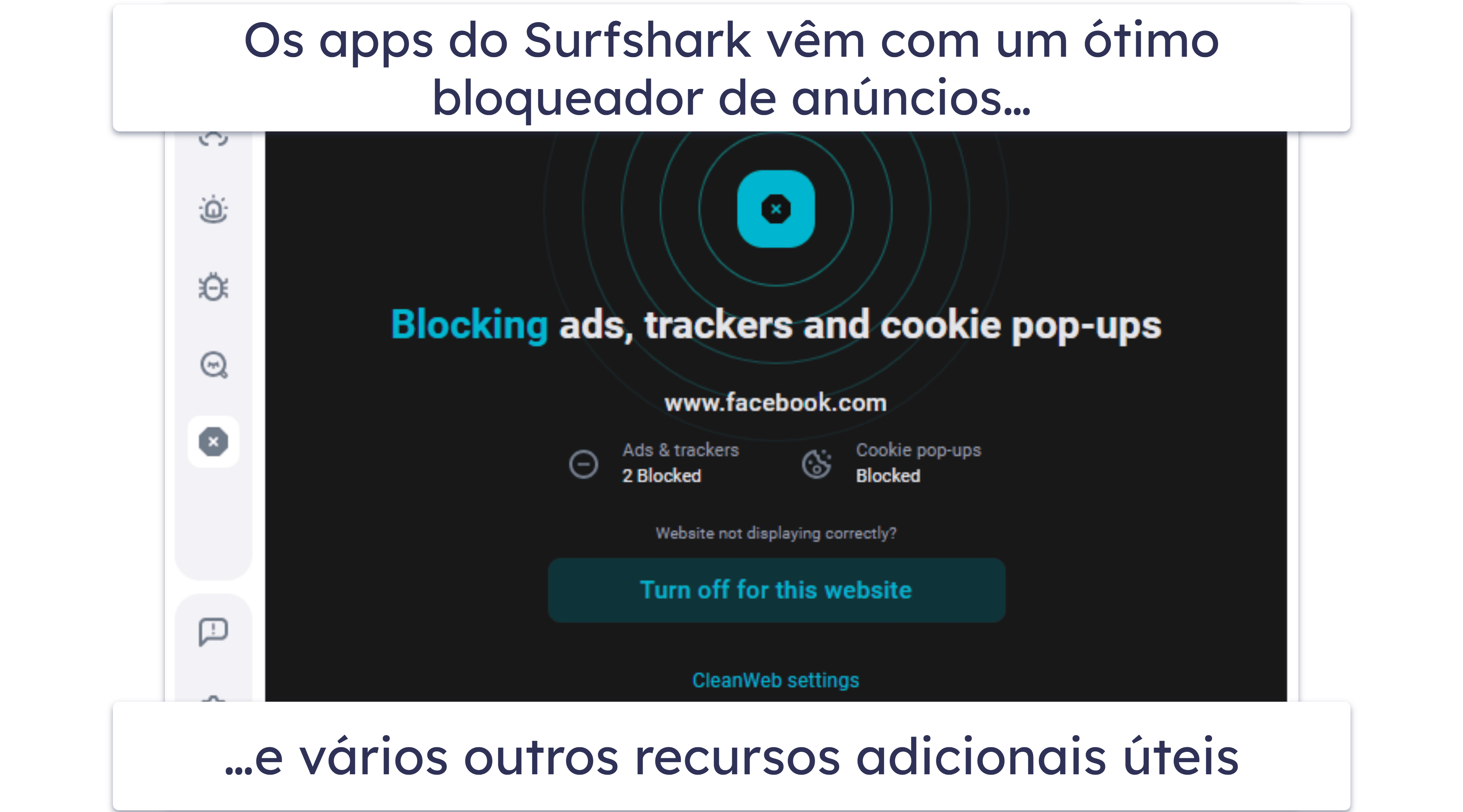 🥉3. Surfshark: Ótima VPN intuitiva com apps ricos em recursos