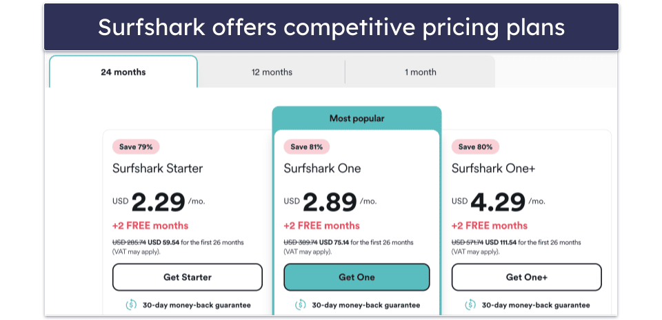 5. Surfshark — Easy-to-Use &amp; Secure Monthly VPN