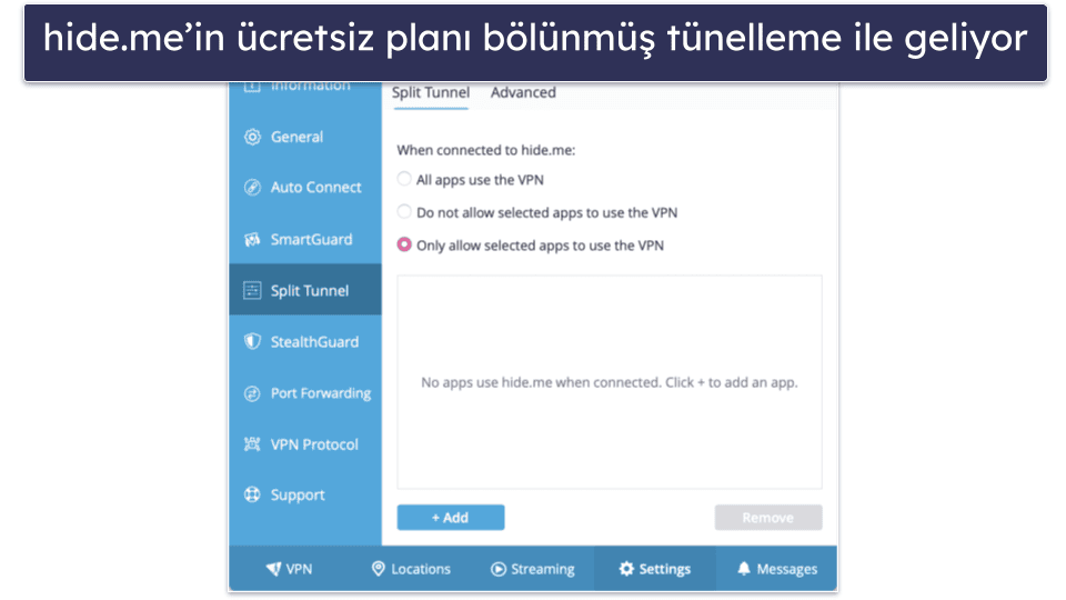 🥉3. hide.me: Geniş Bir Ücretsiz Sunucu Ağına Sahip İyi Bir Mac VPN’si