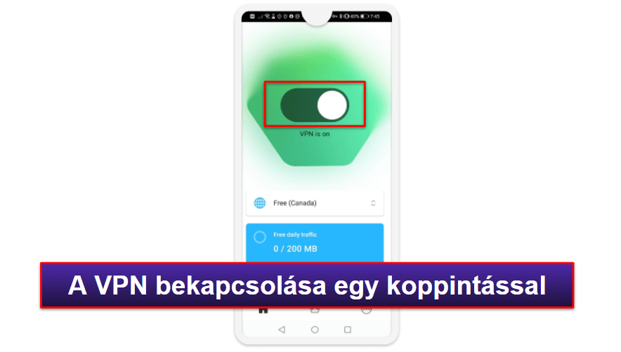 A Kaspersky mobilalkalmazás