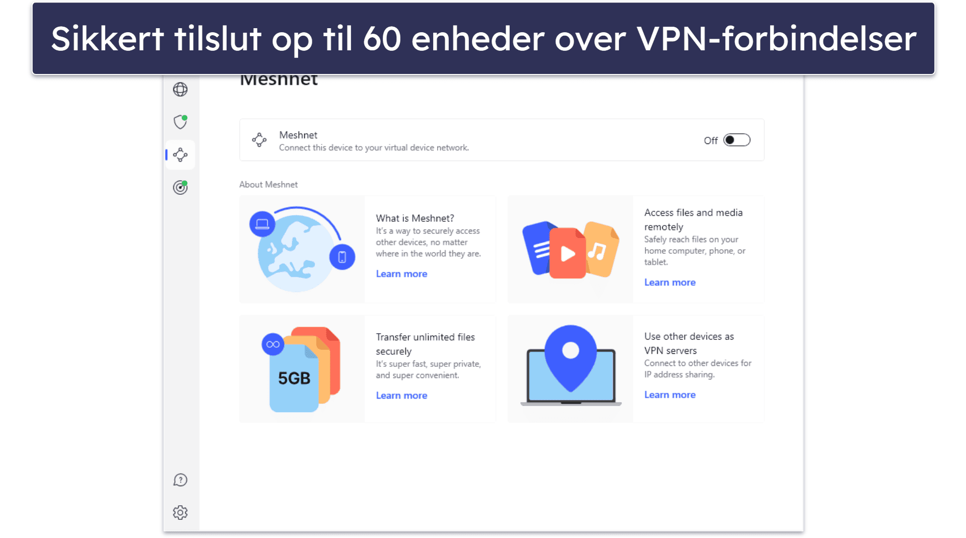 4. NordVPN: Fremragende til at Sikre Fjernadgang til Enheder