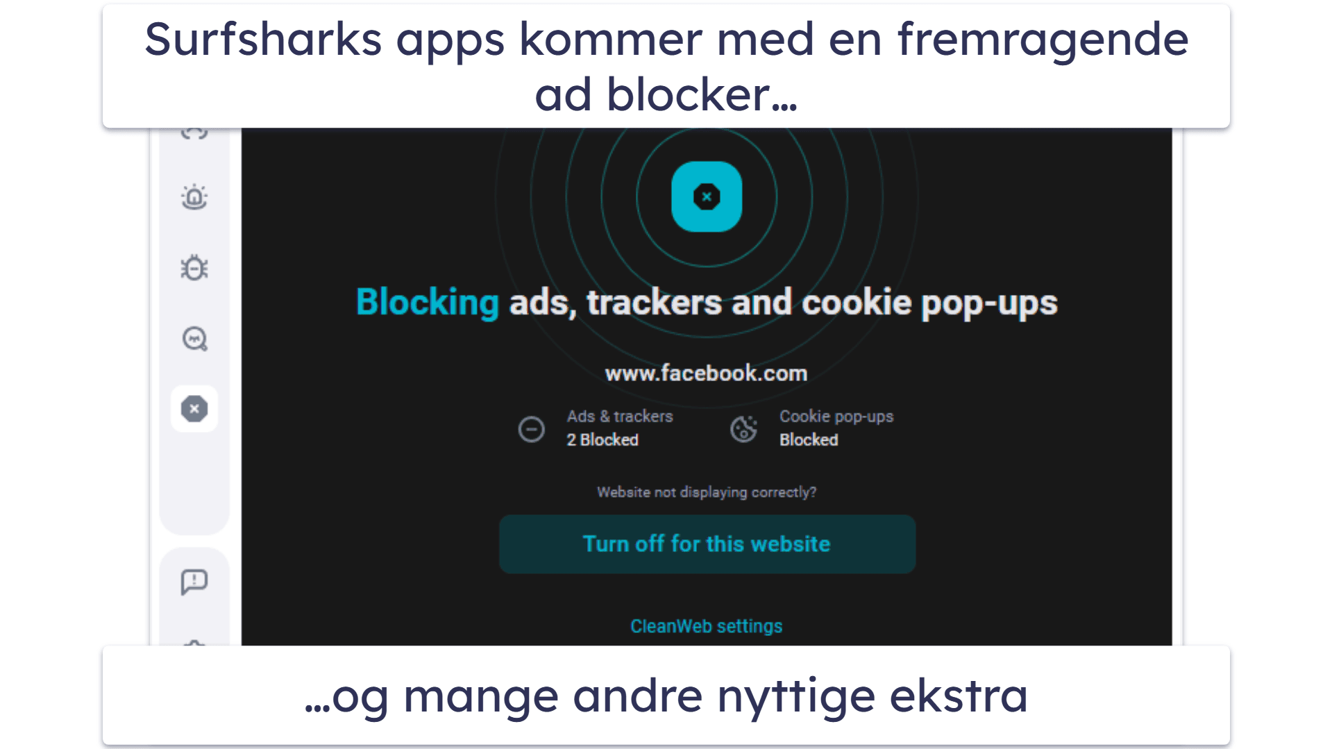 🥉3. Surfshark: Fantastisk Brugervenlig VPN med Funktionsrige Apps