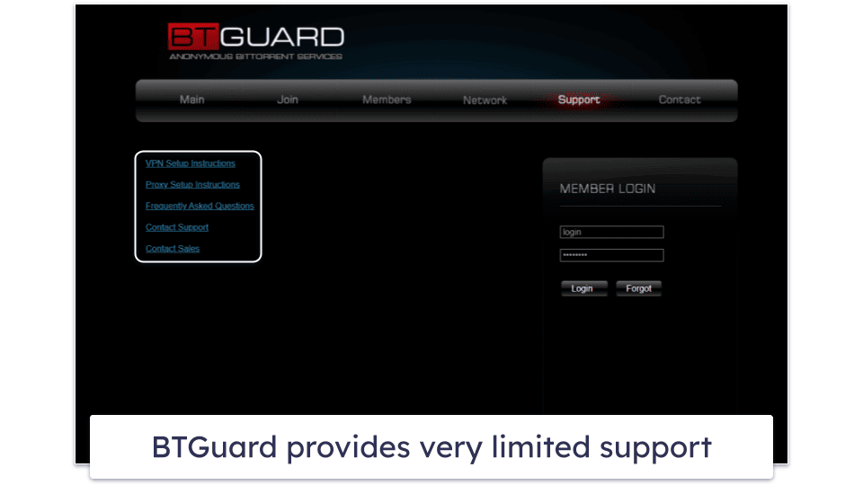 BTGuard Customer Support