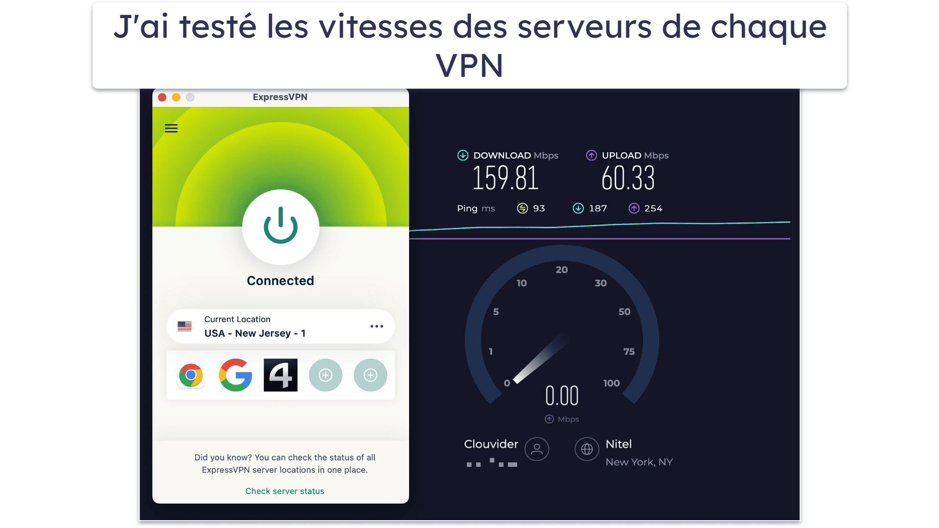 Méthodologie de test : critères de comparaison et de classement