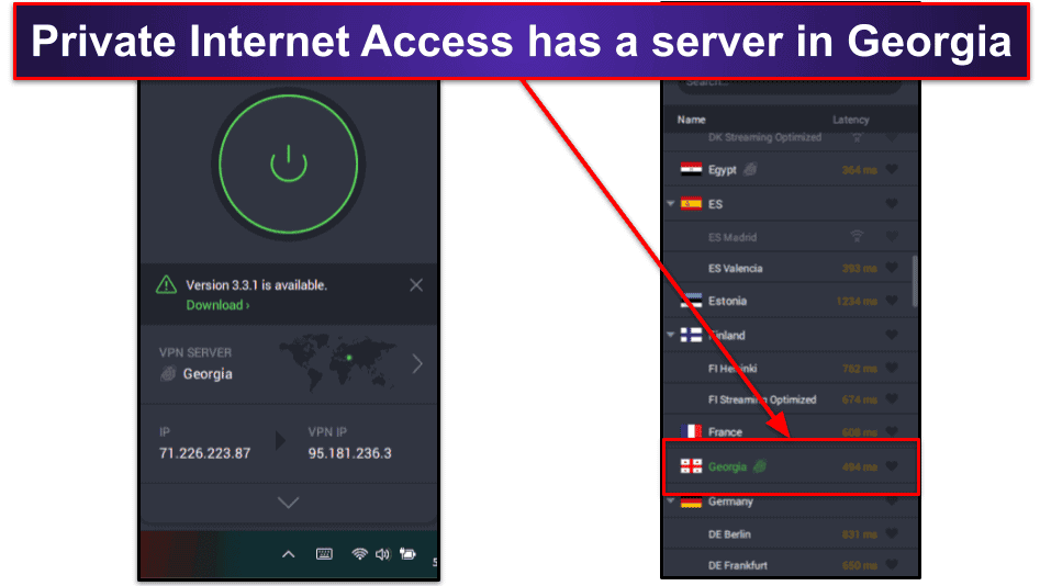 🥈 2. Private Internet Access (PIA) – Great Speeds &amp; Torrenting Support