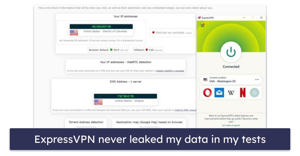 🥇1. ExpressVPN — Best VPN for Government Bypassing