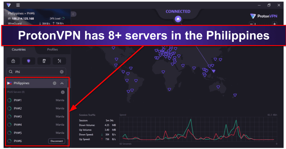🥉3. ProtonVPN — Great for High-End Security &amp; Privacy