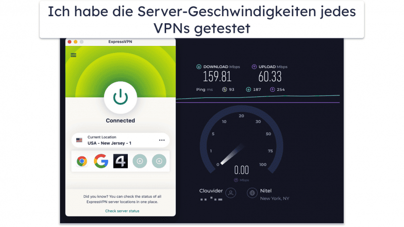 Testmethode: Vergleich und Kriterien für die Rangfolge