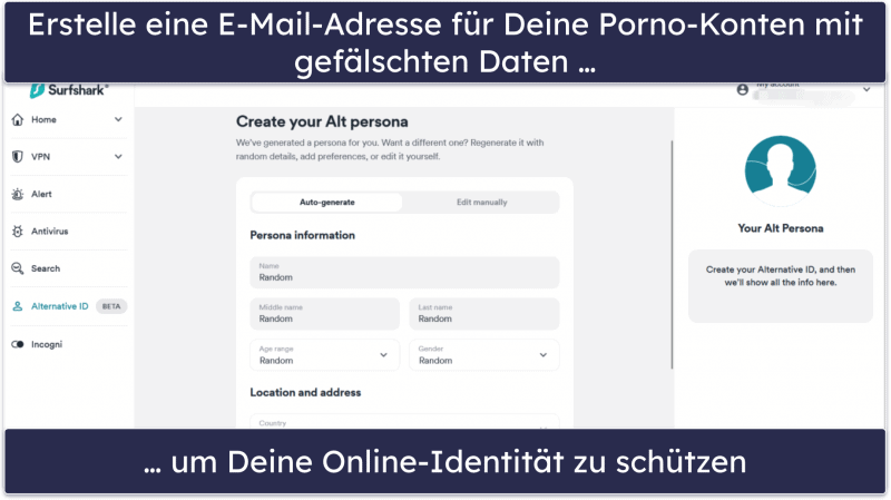 5. Surfshark: nützliche Zusatzfunktionen, um geschützt auf Porno-Websites zu surfen