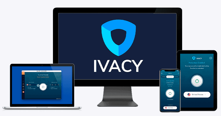 9. Ivacy VPN — Jó VPN, amellyel megvédheted készülékeidet a kártékony torrentfájloktól