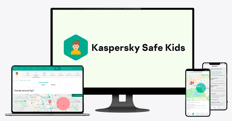 5. Kaspersky Safe Kids — Theo dõi vị trí chính xác với các khu vực hàng rào địa lý rộng lớn