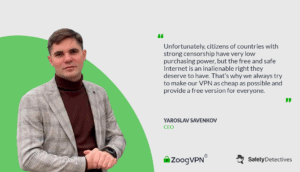 Interview with Yaroslav Savenkov - ZoogVPN