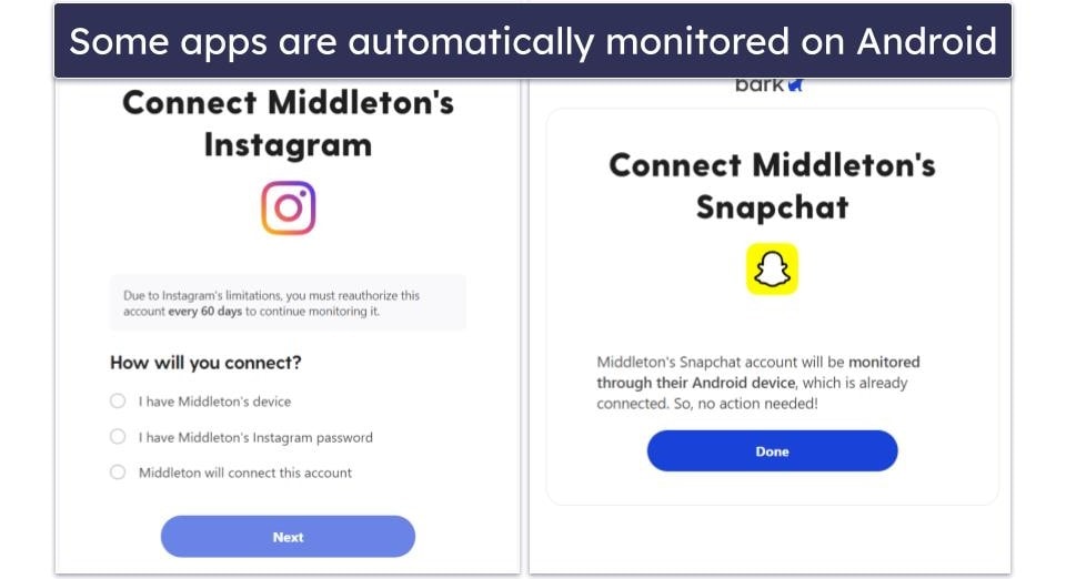 Bark Features — All Industry-Standard Features (Plus Conversation Mood Monitoring)