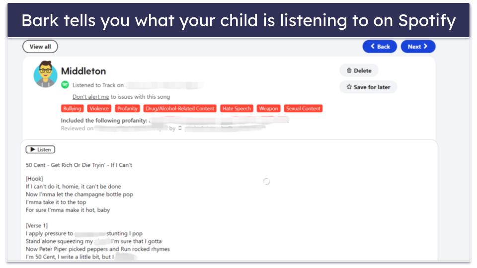 Bark Features — All Industry-Standard Features (Plus Conversation Mood Monitoring)
