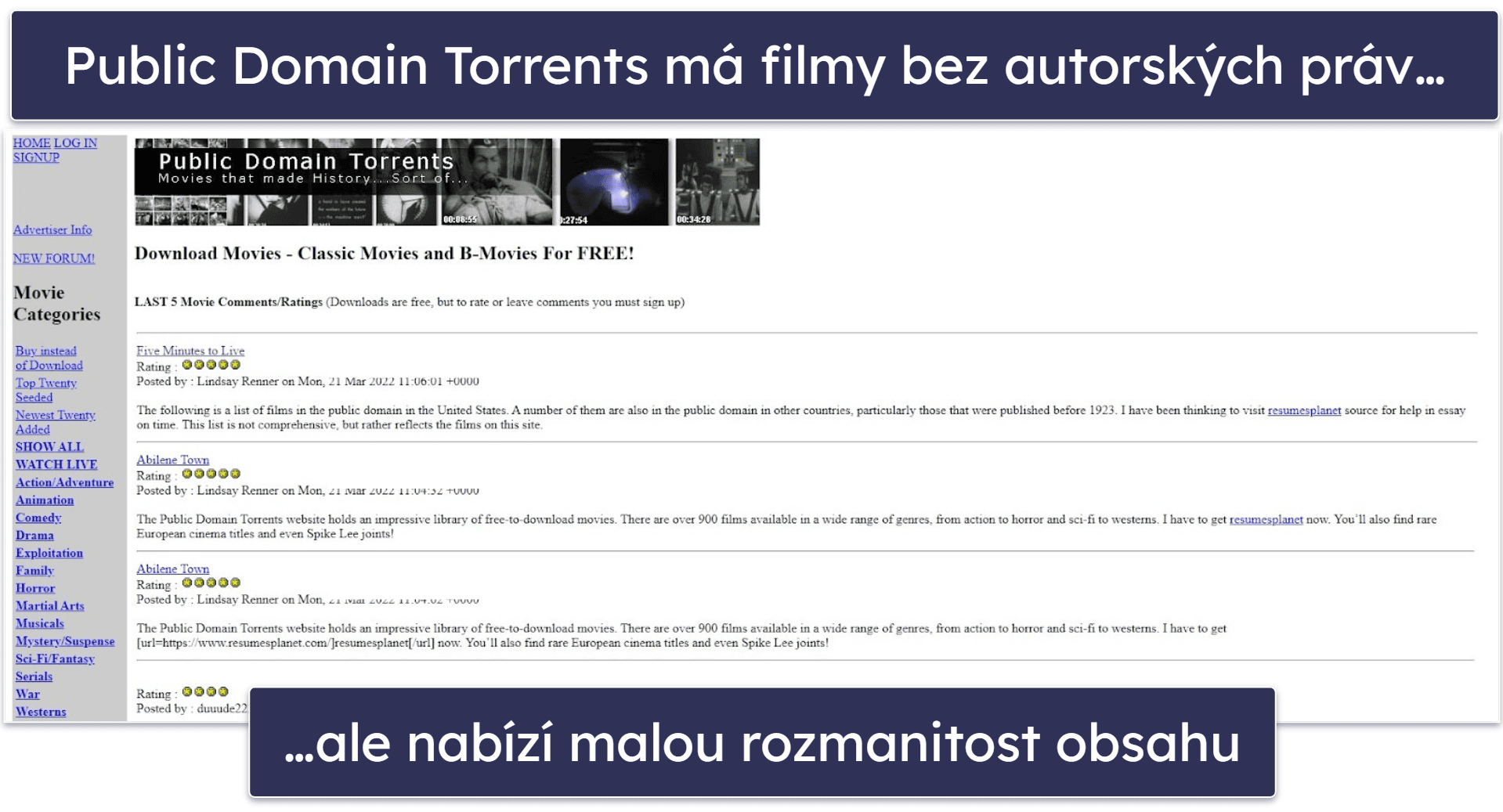 10. Public Domain Torrents