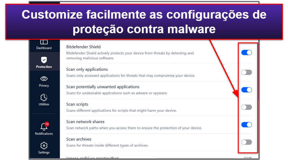 🥈2. Bitdefender Total Security — proteção antimalware avançada com inúmeros recursos adicionais