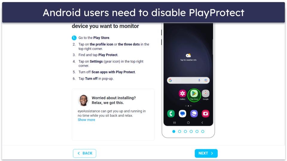 Eyezy Installation & Setup — Depends on the Version (Potentially Complicated & Time-Consuming)
