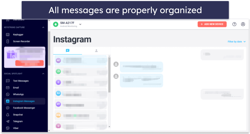 Eyezy Features — Spying Tool That Requires Some Manual Setup