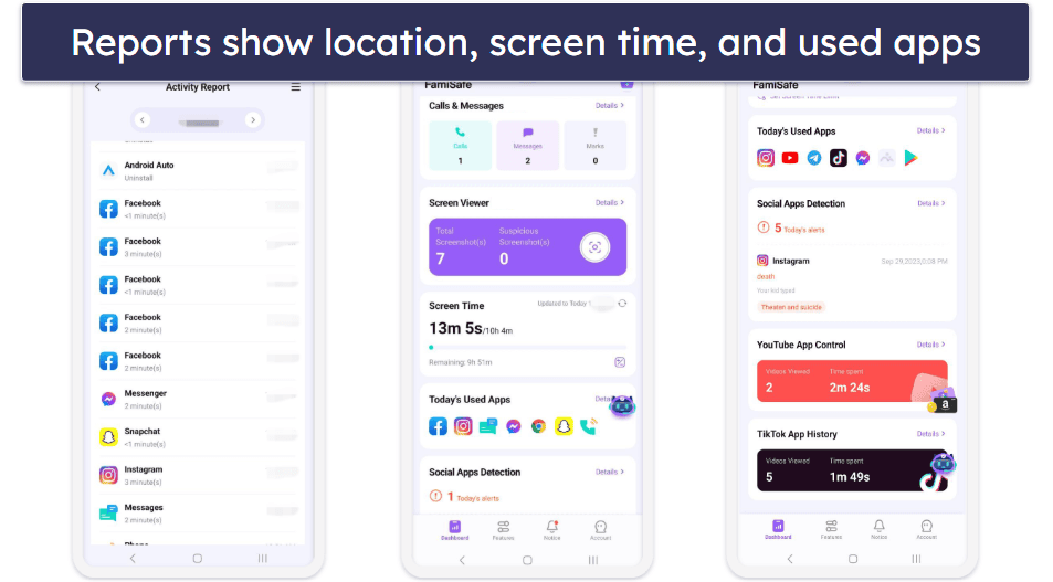 FamiSafe Features — All the Essentials, Plus Excellent Driving Monitoring