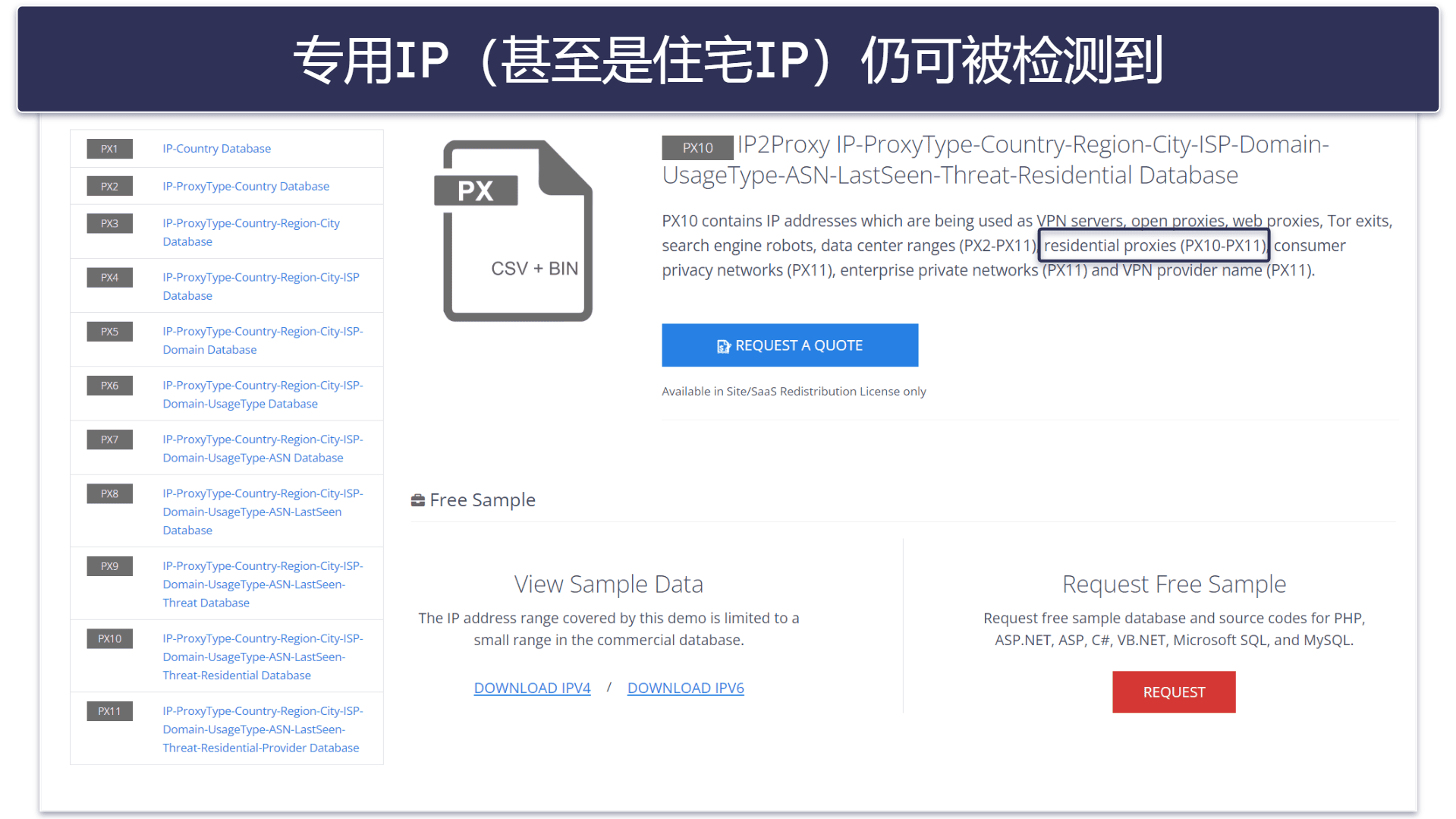 为什么使用专用IP和住宅IP可能不是避免VPN检测的最佳选择？