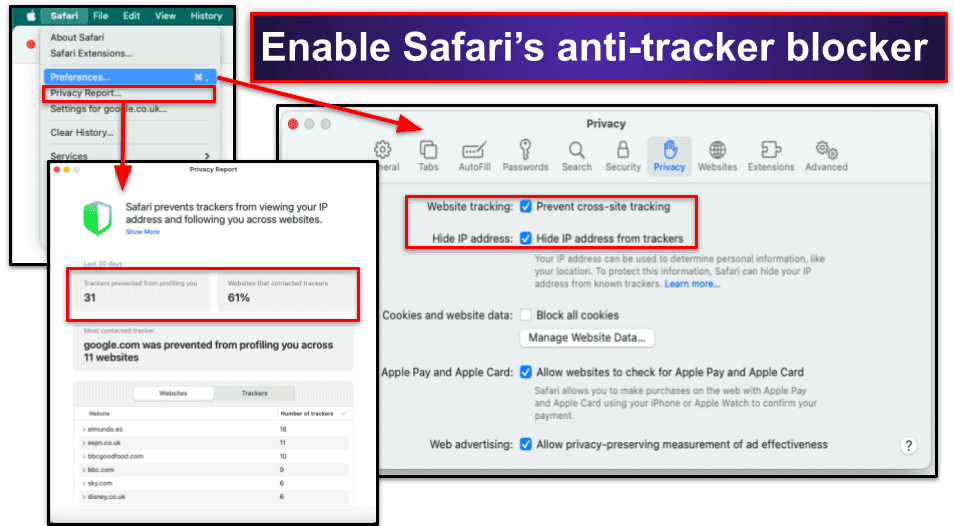 11. Use Safari’s Tracking Link Blocker (or Other Browser Extensions)