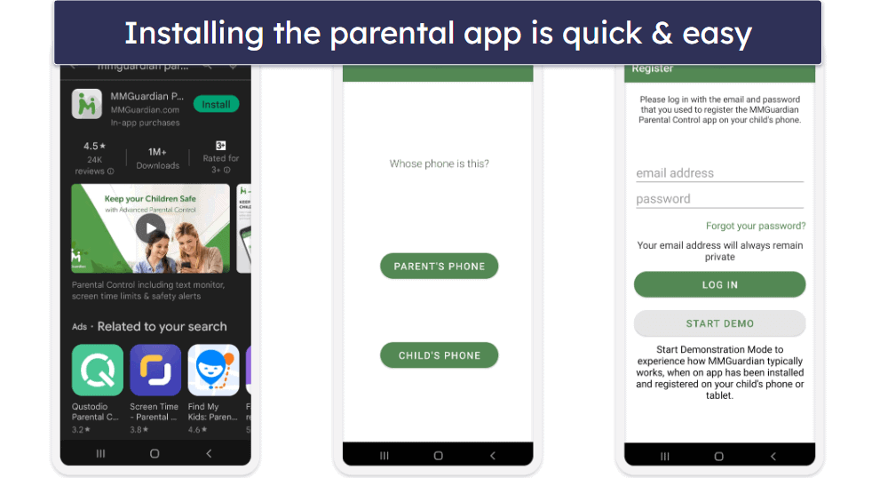 MMGuardian Installation &amp; Setup — Very Simple for Parents &amp; Kids