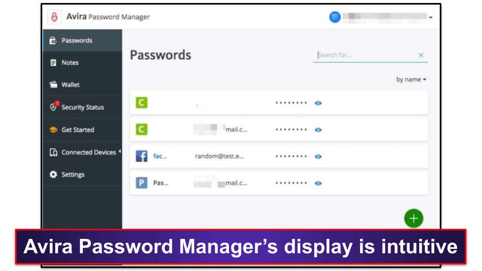 7. Avira Password Manager — Easy Setup &amp; Intuitive Features