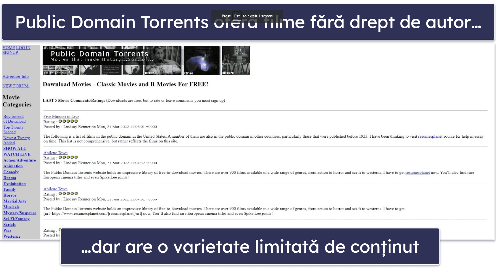 10. Public Domain Torrents