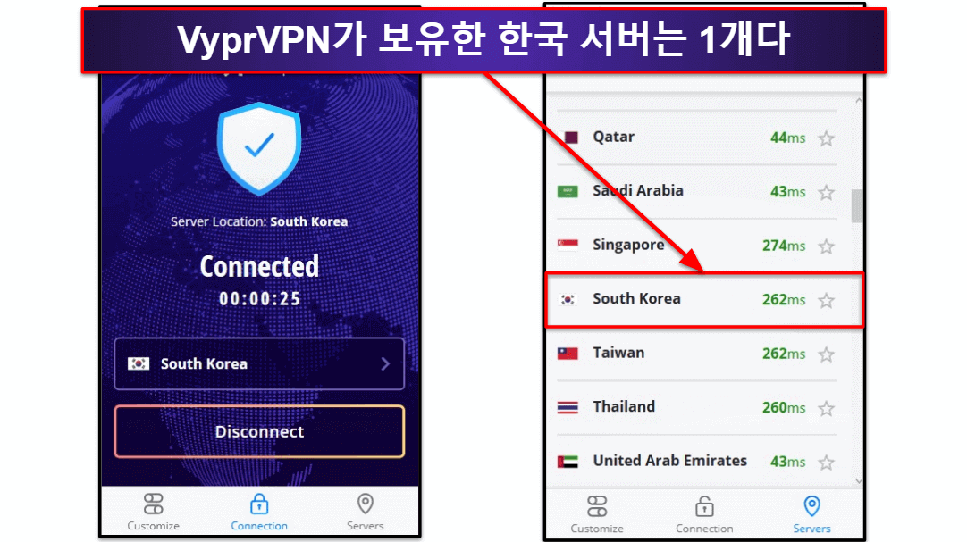 🥈2. VyprVPN — 복수 기기 연결을 위한 최고의 VPN