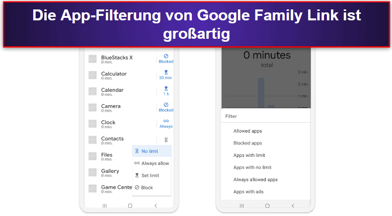 Google Family Link – Features