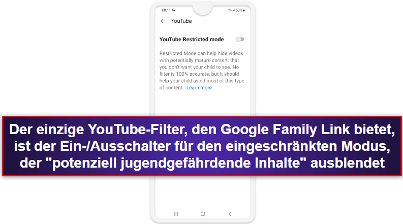 Google Family Link – Features