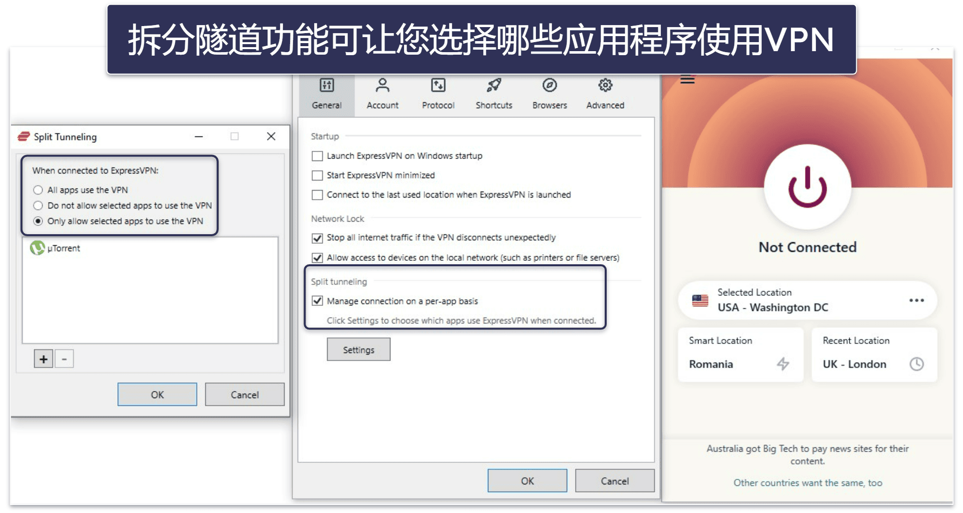 🥇1.ExpressVPN——最佳包月付费VPN
