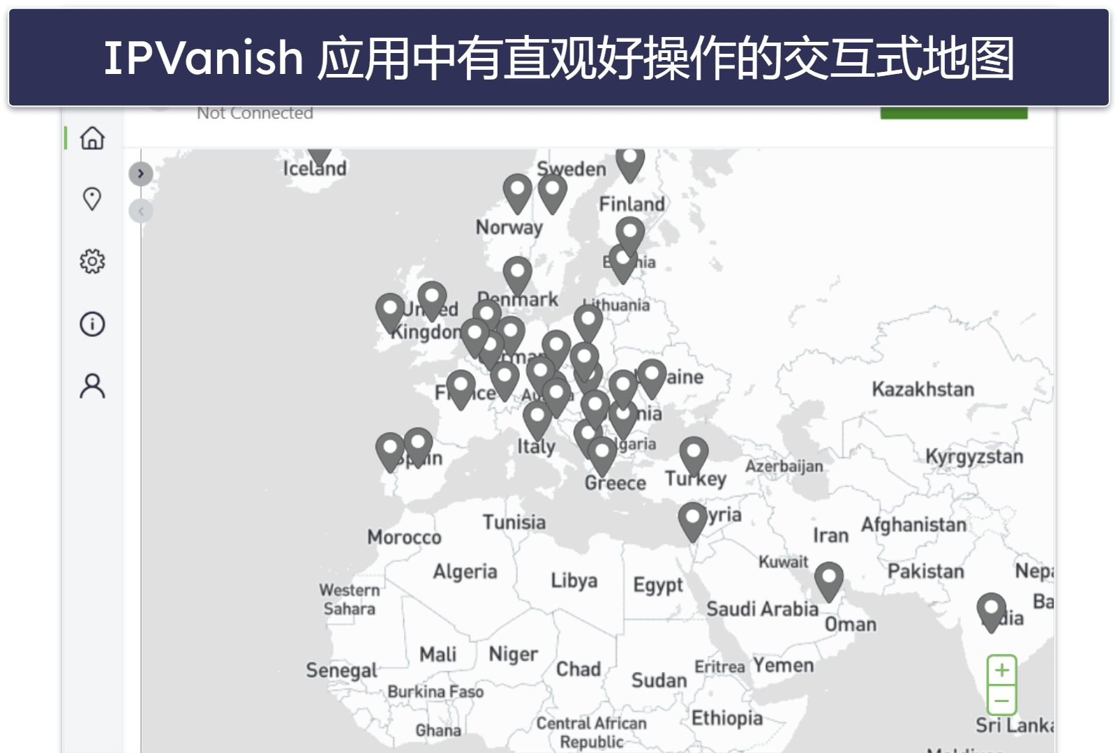 10. IPVanish: 卓越的 P2P 性能和安全功能