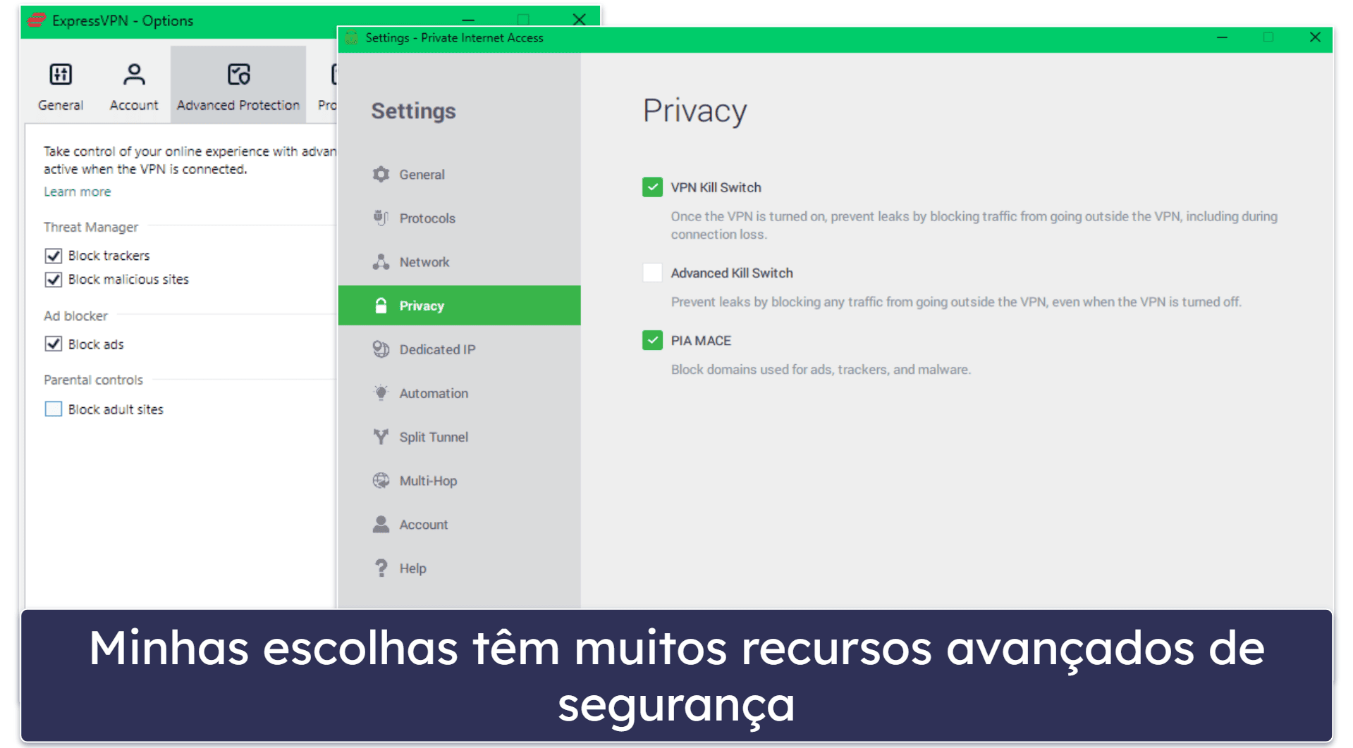 Metodologia de testes: Critérios de comparação e classificação