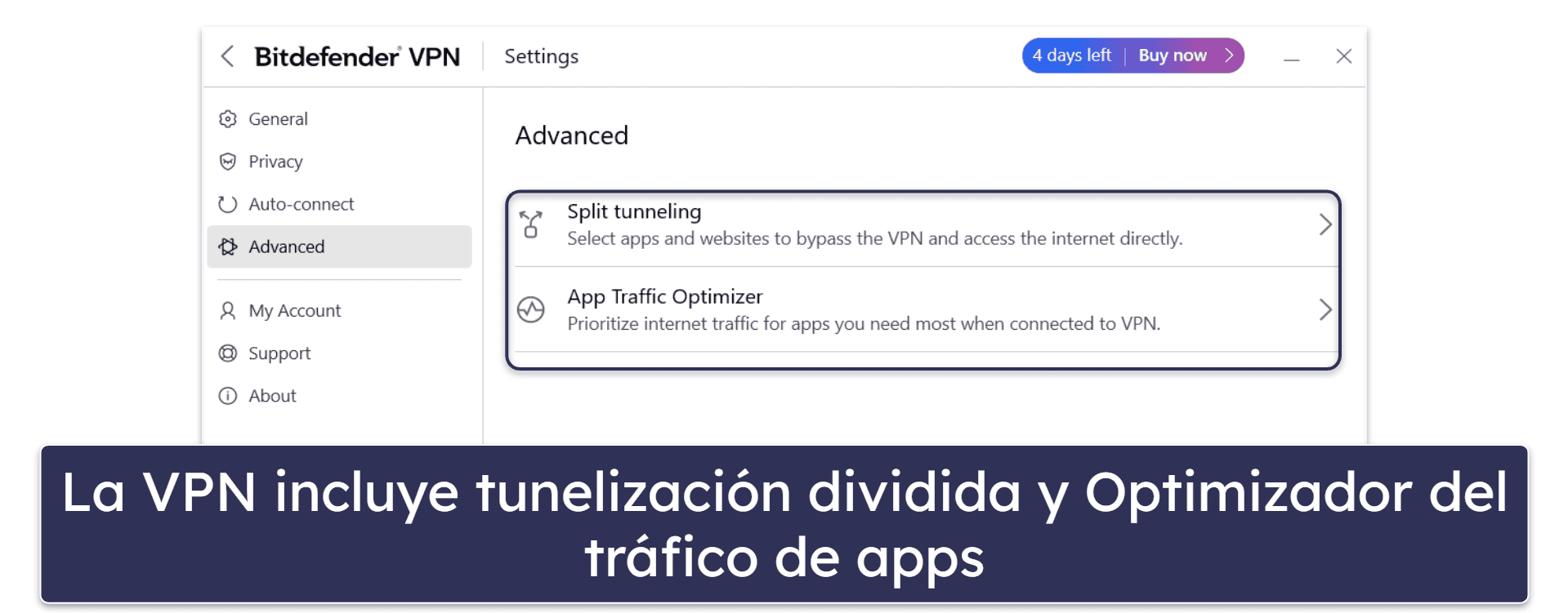 Bonus. Bitdefender Premium VPN: prueba gratis de 7 días con velocidades rápidas