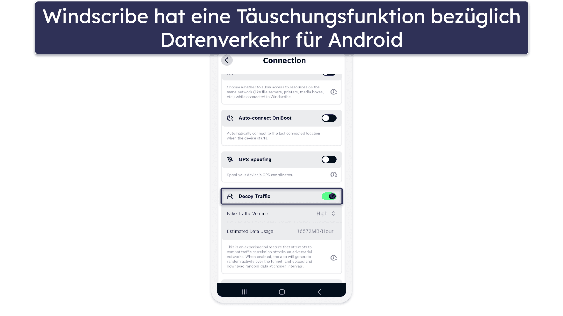 Kann Schein-Datenverkehr Dein VPN unauffindbar machen?