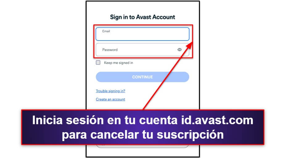 Cómo cancelar la suscripción de Avast (guía paso a paso)
