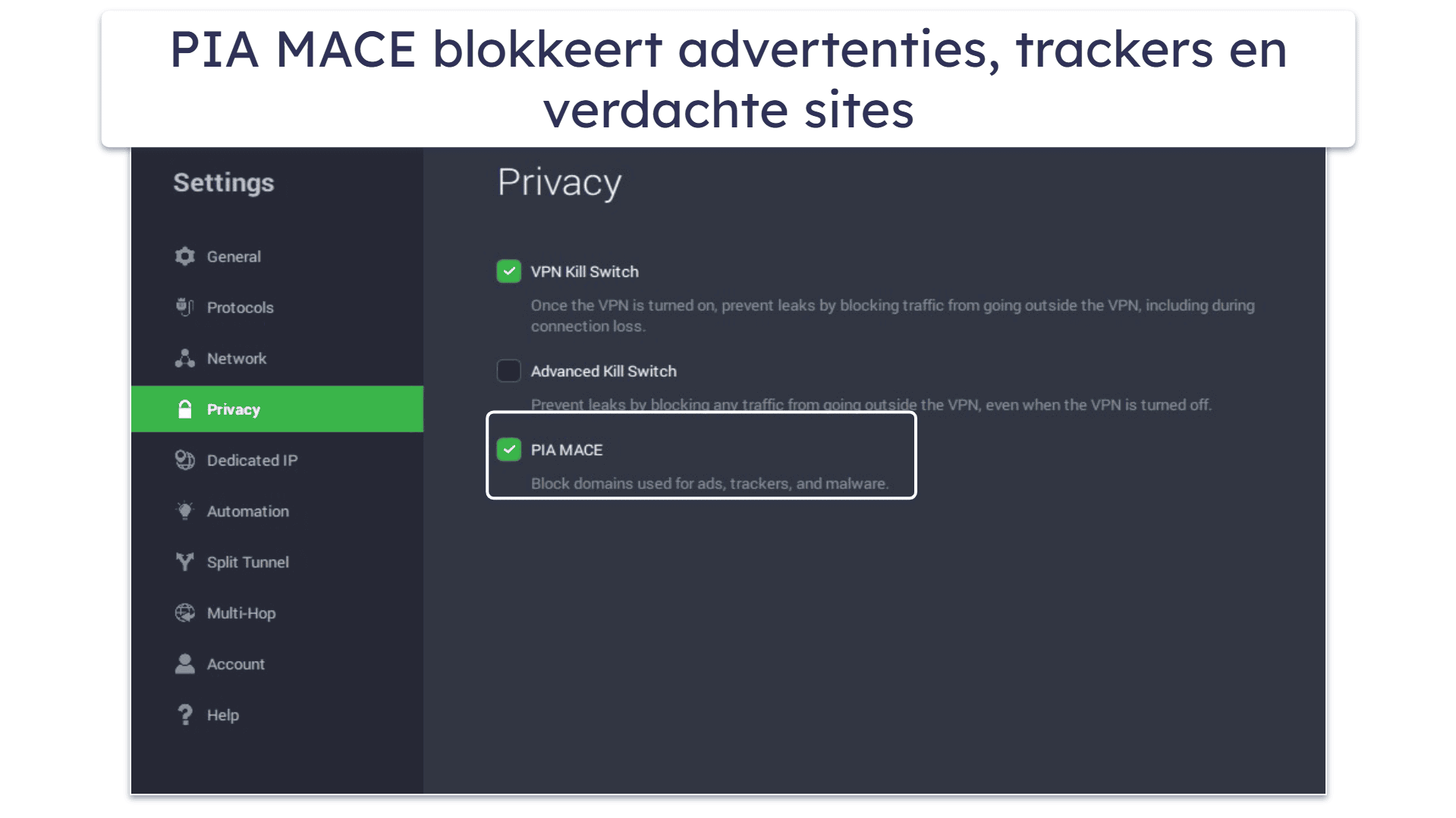 🥈2. Private Internet Access (PIA) – Betaalbare VPN voor 1 maand