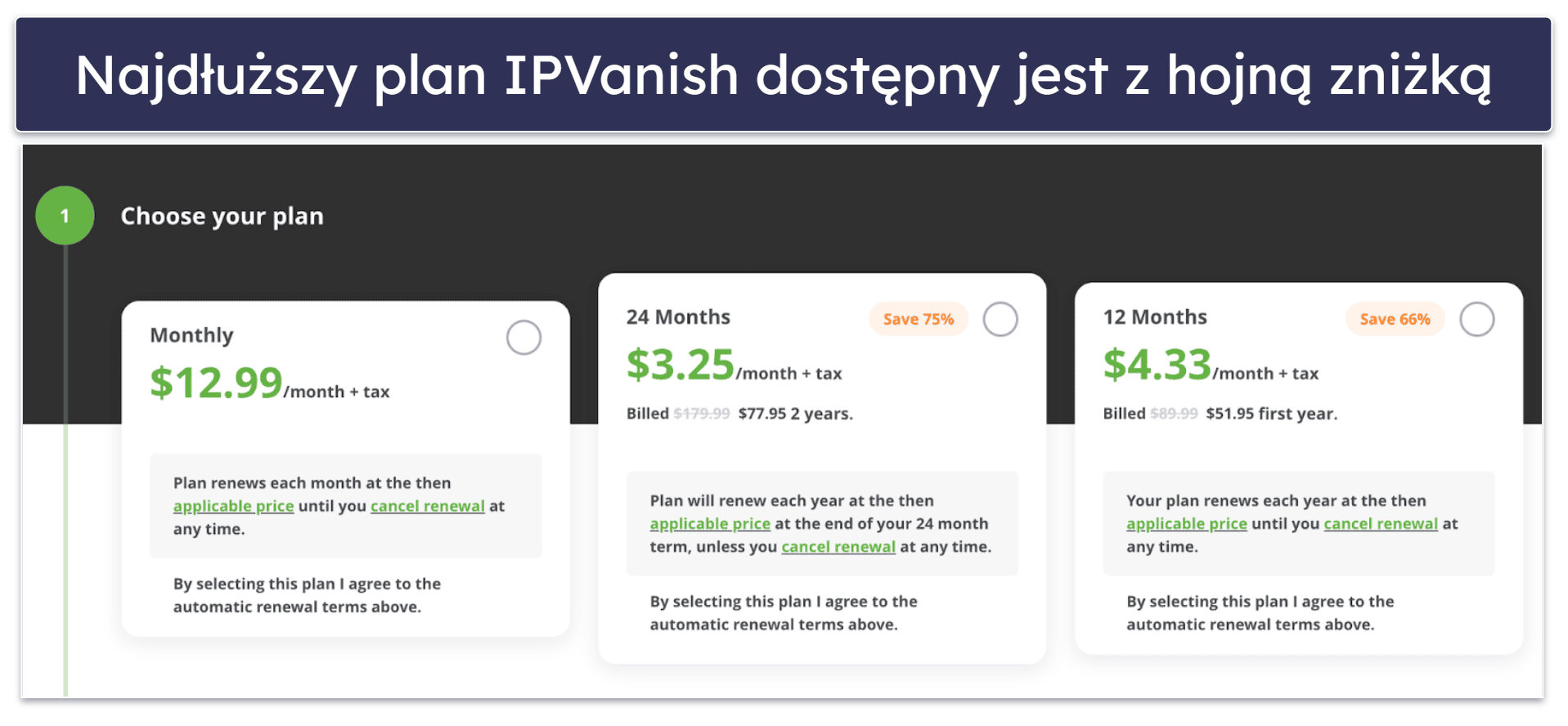 10. IPVanish: Dobra obsługa P2P i przyzwoite funkcje bezpieczeństwa