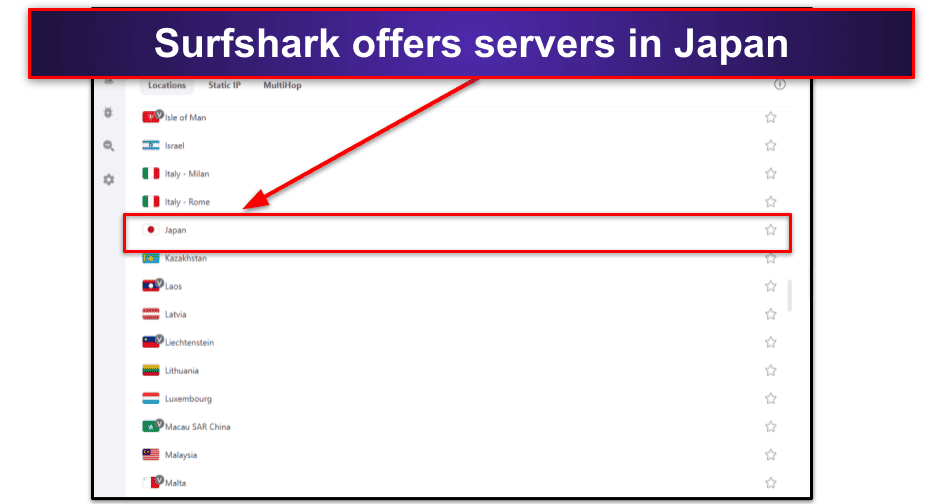 Bonus. Surfshark — Budget-Friendly VPN (With Good Coverage in Japan)