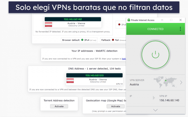 Metodología de las pruebas: comparación y criterios de clasificación