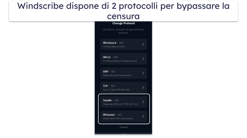 Bonus. Windscribe: VPN orientata alle famiglie con personalizzazione del piano
