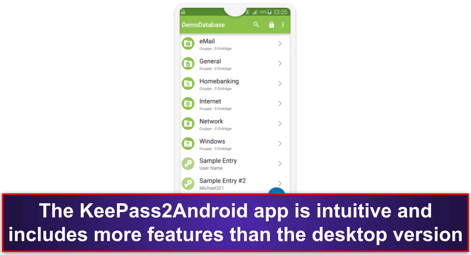 KeePass Mobile App