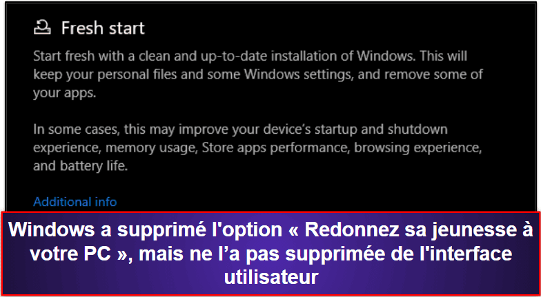 Fonctionnalités de sécurité de Windows Defender