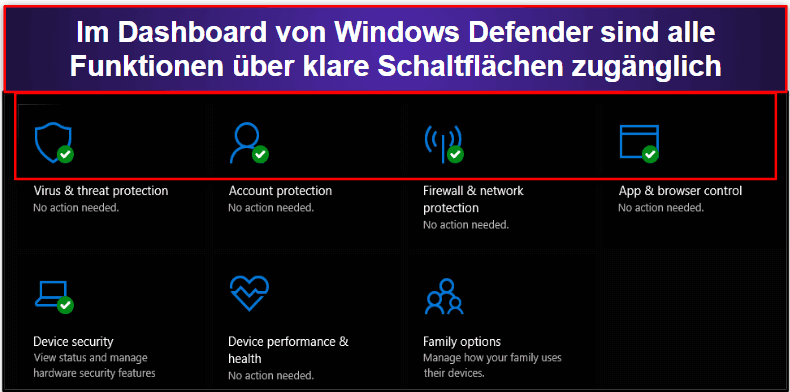Windows Defender – Bedienerfreundlichkeit und Einrichtung