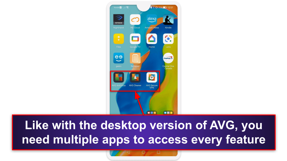 AVG Antivirus Mobile App