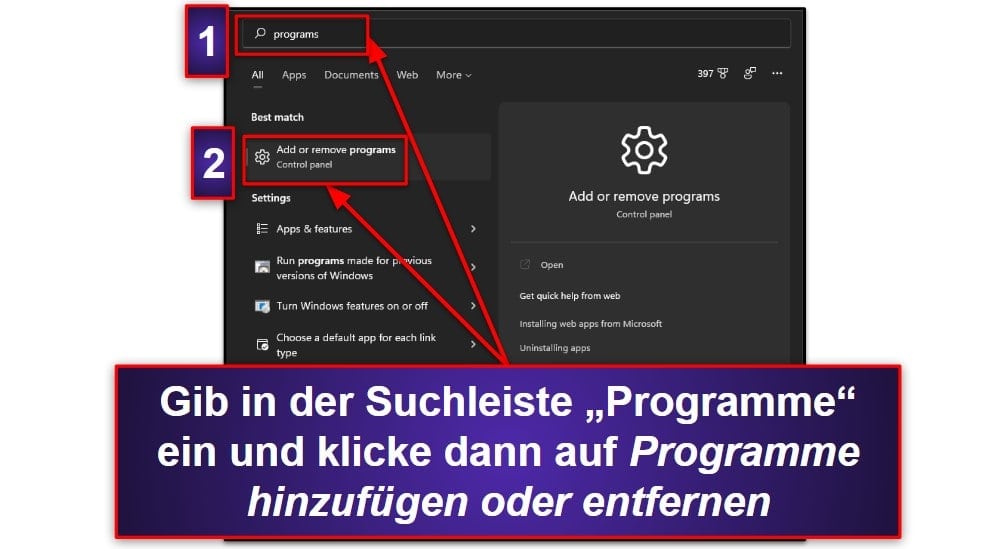 Deinstallation und vollständige Entfernung von TotalAV-Dateien von Deinen Geräten