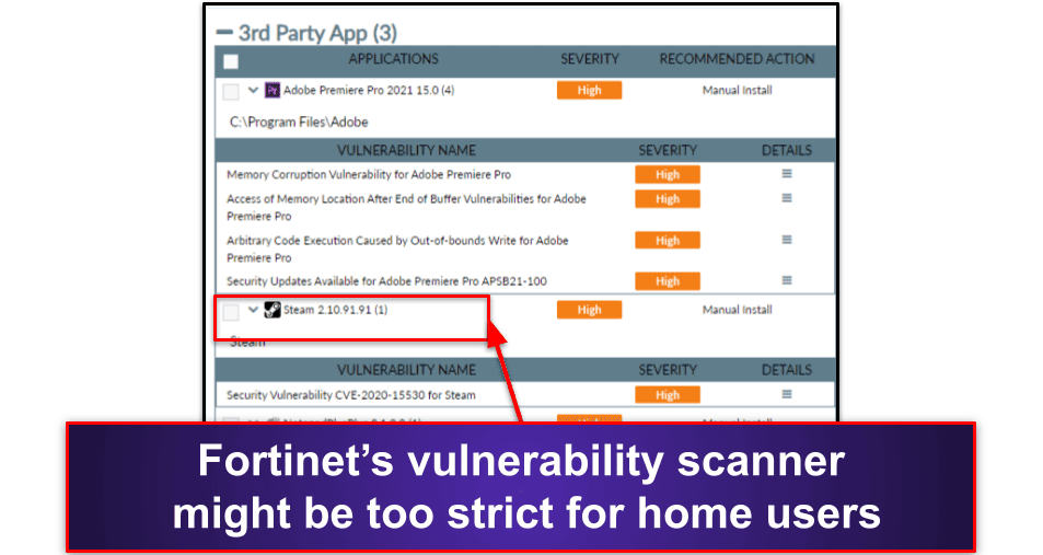 Fortinet Security Features